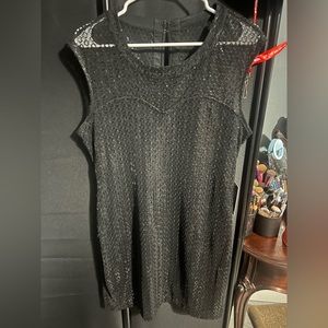 Express short black dress